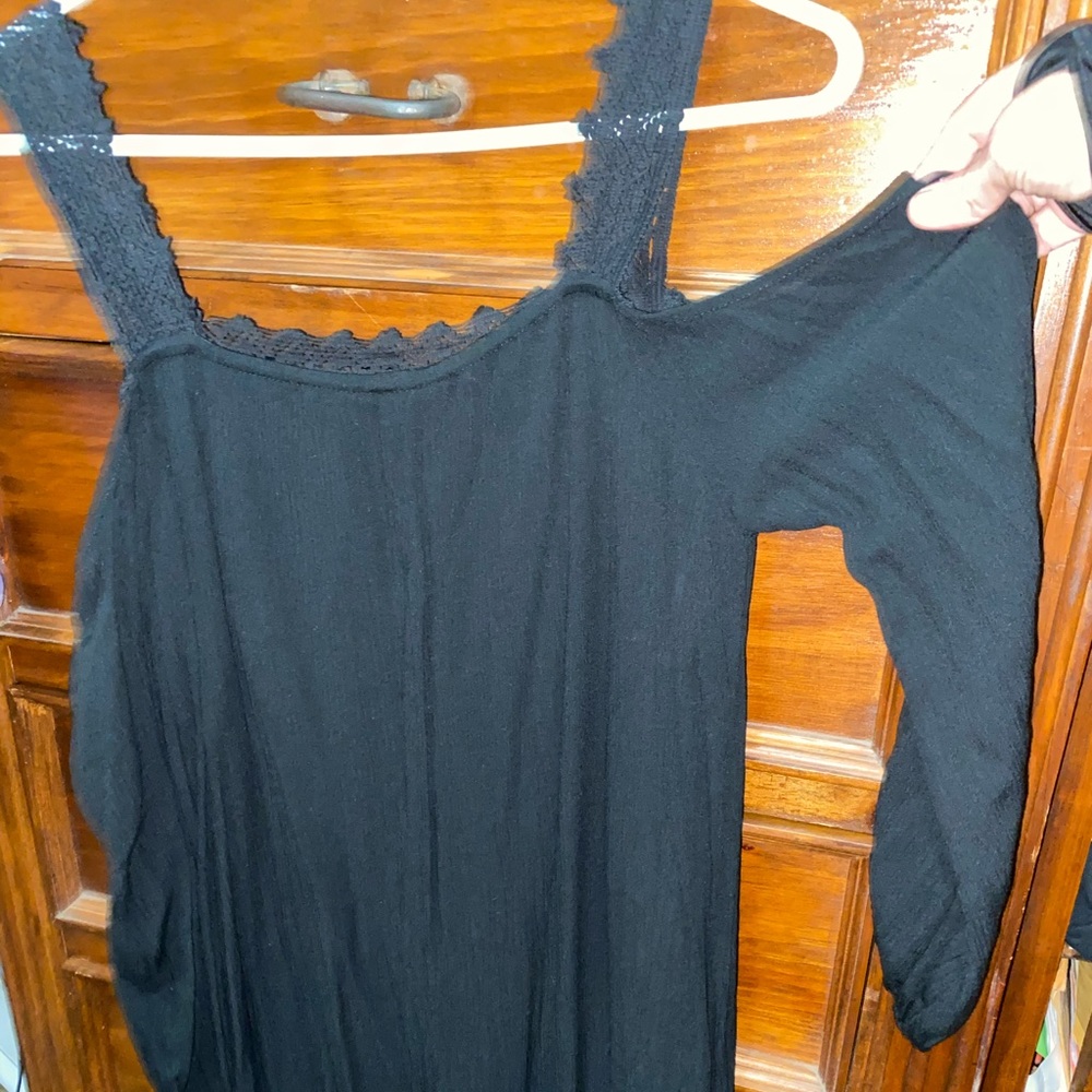 Xhilaration cold shoulder top or mini dress